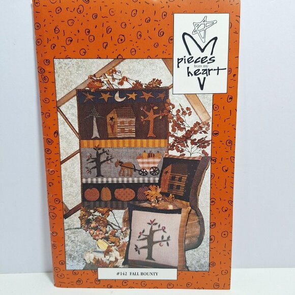 Sandy Gervais Other - Pieces From My Heart Fall Bounty Quilt Pattern Sewing #142 Uncut